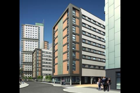 VMS and Fleming modular student accommodation